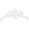 Ekena Millwork Pitch Florence Architectural Grade PVC Gable Pediment, 36"W x 6"H x 1"P (4/12) GPP036X006X100FLO - alternate 1